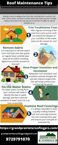 Grand Prairie Tx Roofing Pro Logo