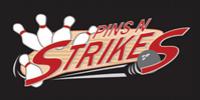 Pins N Strikes Bowling logo