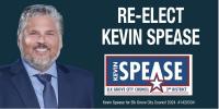 Kevin Spease for EG City Council D3 2024 logo