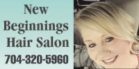 New Beginnings Hair Salon logo