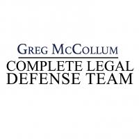 Greg McCollum Complete Legal Defense Team Logo