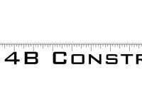 4B Construction logo