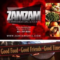 ZamZam Mediterranean Grill & Hookah Logo