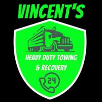 Vincent's Heavy Duty Towing & Recovery Logo