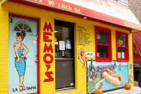 Memo’s Hot Dogs Logo