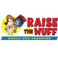 Raise The Wuff Mobile Dog Grooming Logo