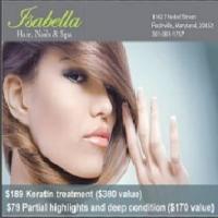 Isabella Hair, Nails & Spa logo