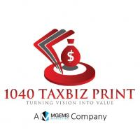 1040 TaxBiz Print Logo