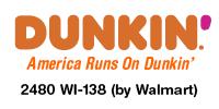 Dunkin - Stoughton logo