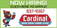 Cardinal Heating & Air Conditioning - Now Hiring Logo