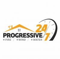 Progressive 24-7 Water Damage Remediation Logo