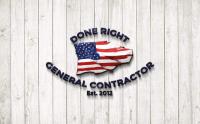 Done Right General Contractor Logo