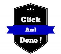 Click and done home services Logo