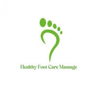 Healthy foot care massage Logo