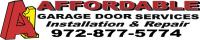 A1 Affordable Garage Door Services logo
