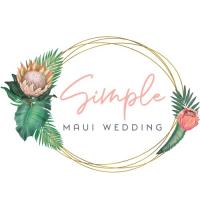 Simple Maui Wedding Logo