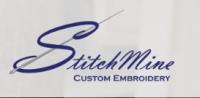 StitchMine Custom Embroidery Logo