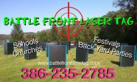 Battle front laser tag  logo