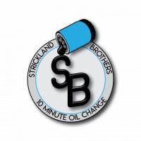 Strickland Brothers 10 Minute Oil Change Logo