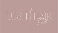 Lush Hair Folk Salon Logo