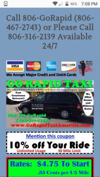 Rapid Taxi Logo
