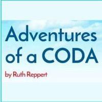 Adventures of a CODA-Ruth Reppert Logo
