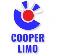 Cooper Limo Black Town Car Limousine Service Logo