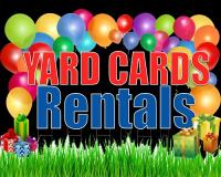 Yard Cards Rentals Logo