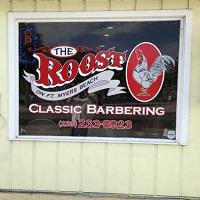 The Roost Barber Shop Classic Barbering Logo