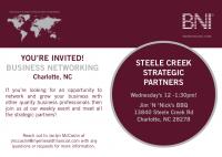 BNI - Steele Creek Strategic Partners | Networking Opportunity logo
