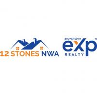 12 Stones NWA, Brokered by eXp Realty Rogers Logo