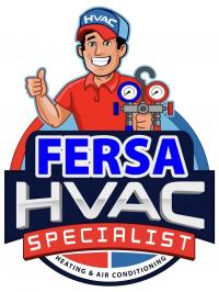 FERSA HVAC HEATING & AIR CONDITIONING Logo
