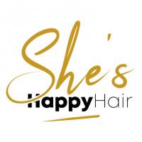 She's Happy Hair Logo