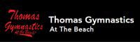 Thomas Gymnastics at the Beach logo