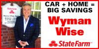 State Farm Insurance - Wyman Wise logo