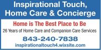 Inspirational Touch Home Care and Concier logo