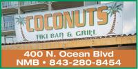 Coconuts Tiki Bar & Grill logo