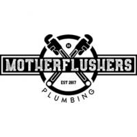 Motherflushers Plumbing Logo