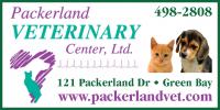 Packerland Veterinary Center, Ltd. Logo
