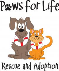Paws for Life Rescue logo