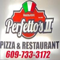 Perfetto's Pizza 2 Burlington Logo