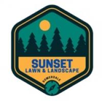 Sunset Lawn and Landscape Logo