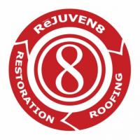 Rejuven8 Roofing and Restoration logo