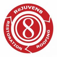 Rejuven8 Roofing and Restoration Logo