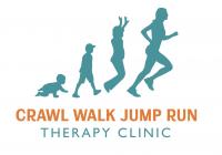 Crawl Walk Jump Run Therapy Clinic Logo