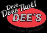 Dee's Auto Care Specialists Logo