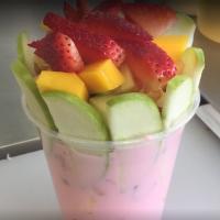 La Michoacana Ice Cream & Fruits Logo