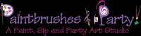 Paintbrushes and Party Logo