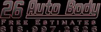 26 Auto Body Logo