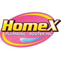 HomeX Plumbing & Rooter Logo